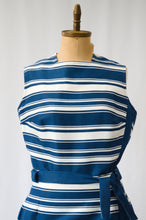 画像をギャラリービューアに読み込む, 70s vintage marine stripe dress