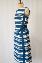 画像をギャラリービューアに読み込む, 70s vintage marine stripe dress