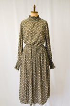 画像をギャラリービューアに読み込む, 70s Vintage tubed style paisley dress