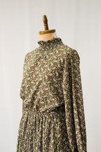 画像をギャラリービューアに読み込む, 70s Vintage tubed style paisley dress
