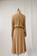 画像をギャラリービューアに読み込む, 70s vintage freedom sleeve workers dress