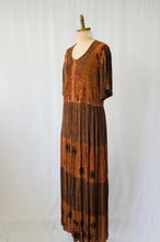 画像をギャラリービューアに読み込む, made in india stitch works brown dress
