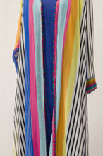 画像をギャラリービューアに読み込む, Unknown striped layered dress
