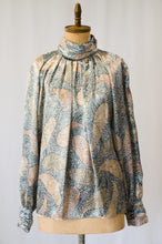 画像をギャラリービューアに読み込む, 90s vintage double paisley techno blouse