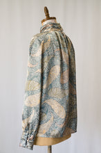画像をギャラリービューアに読み込む, 90s vintage double paisley techno blouse